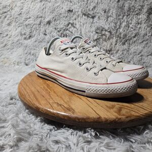 Converse Chuck Taylor All Star Classic Mens 8 Womens 10 Low Top White Shoes